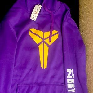 Kobe Black Mamba Hoodie (Purple/Gold) w/ Signature